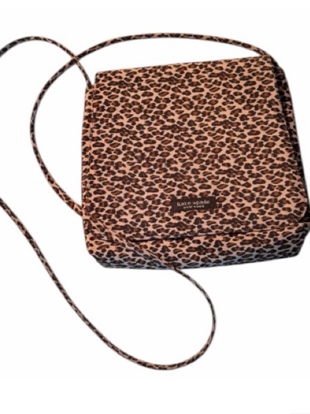 Vintage Kate Spade Crossbody Leopard Print Bag